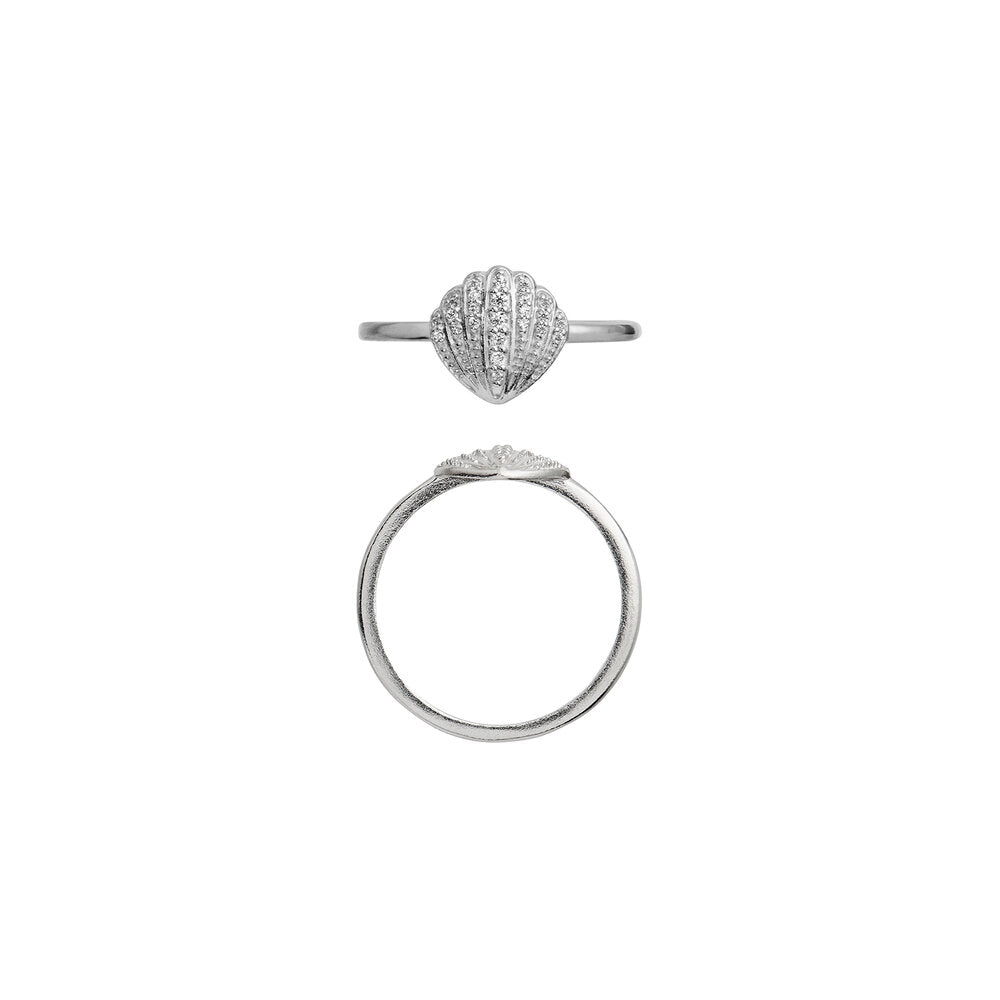 Vintage Shell ring - sølv